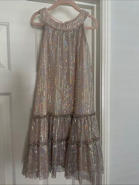 Zuni’s Sparkling Sequin Tiered Dress - size 8